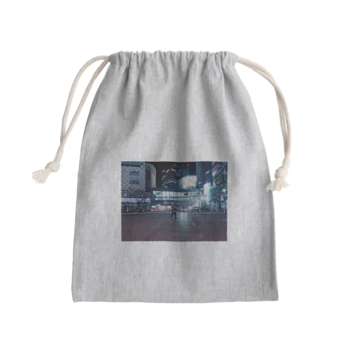 わたしでーす Mini Drawstring Bag