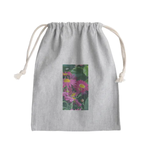 道に咲いてたお花 Mini Drawstring Bag