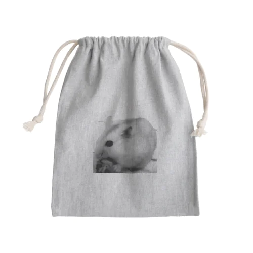 ぼくハムえもん(ハムスター) Mini Drawstring Bag