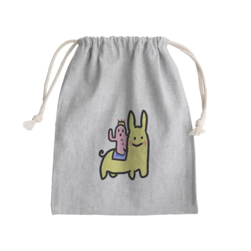 はにお王子とマウマウ Mini Drawstring Bag