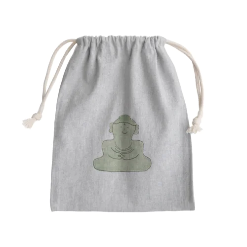 ほとけさま Mini Drawstring Bag