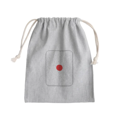 ただの日の丸べんとう Mini Drawstring Bag