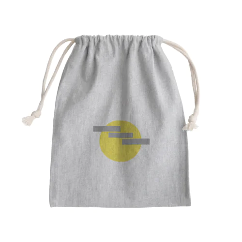 満月 Mini Drawstring Bag