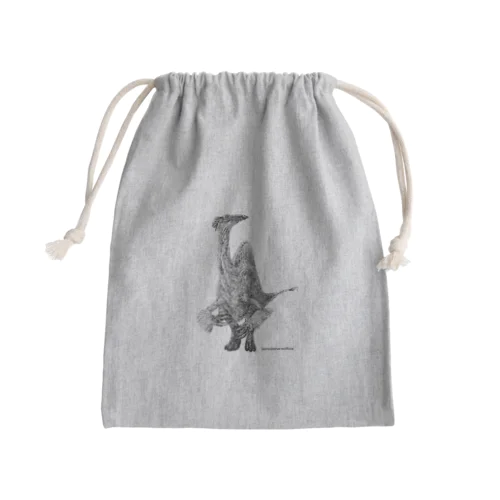 デイノケイルス Mini Drawstring Bag