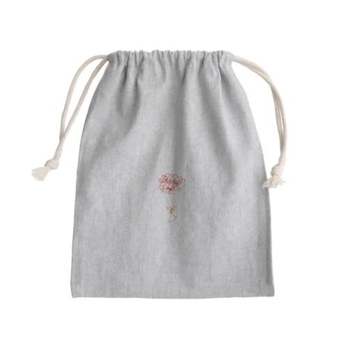 花束 Mini Drawstring Bag