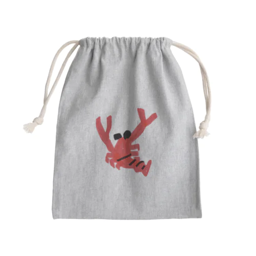 ザリガニボーイ Mini Drawstring Bag