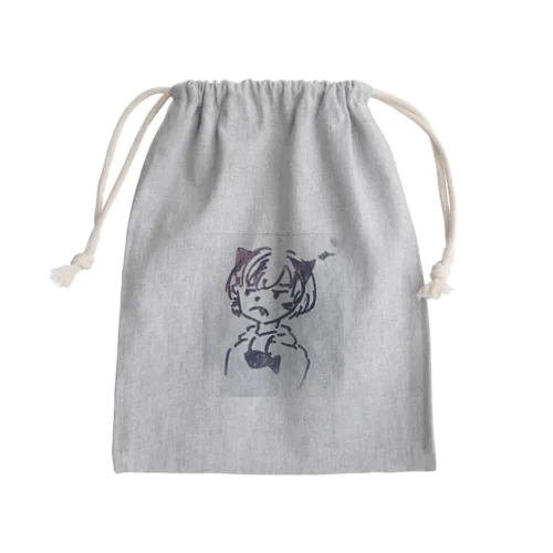 ねむこ Mini Drawstring Bag