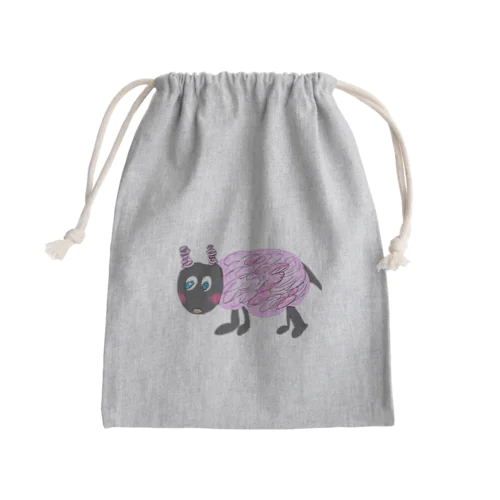 ヒツジ Mini Drawstring Bag