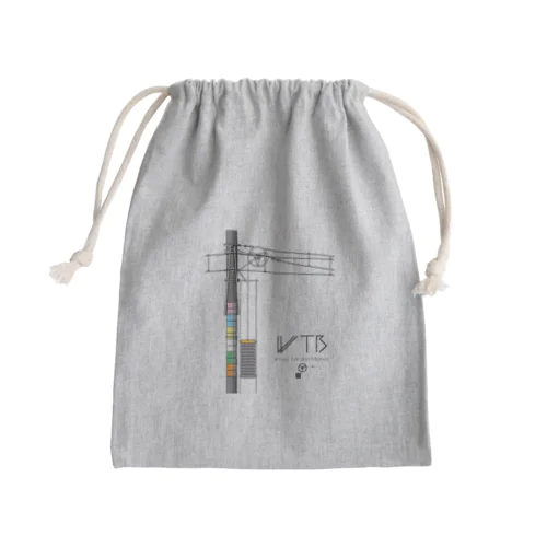WTBと電柱（高崎エリア） Mini Drawstring Bag