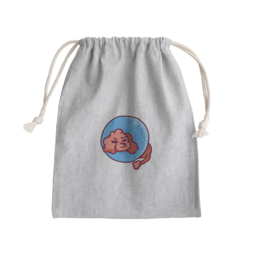 ふてくさ犬 Mini Drawstring Bag