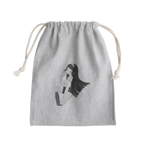 がーるちゃん Mini Drawstring Bag