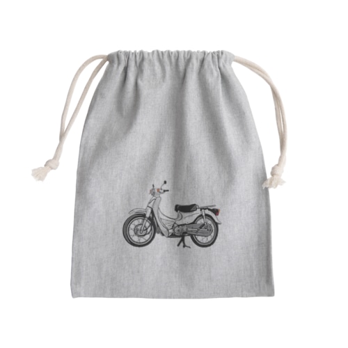 王道のミニバイクグッズ Mini Drawstring Bag
