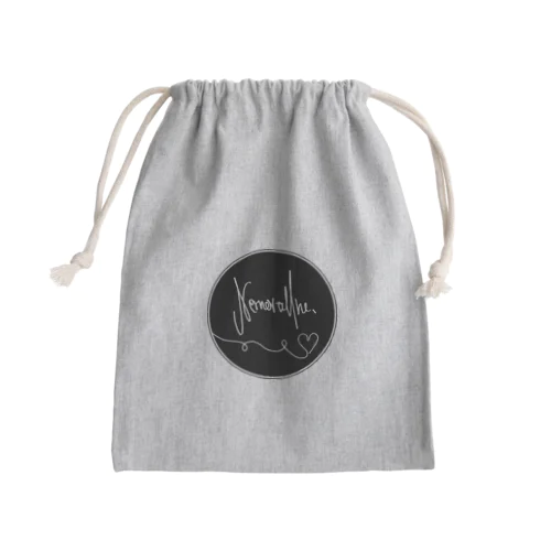 ネルネルテルネ ロゴ Mini Drawstring Bag