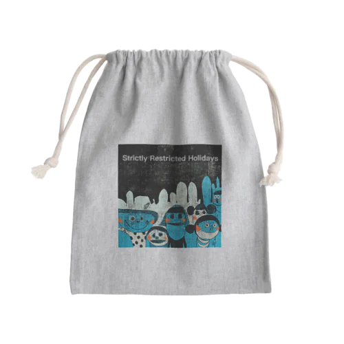 Strictly Restricted Holidays Mini Drawstring Bag