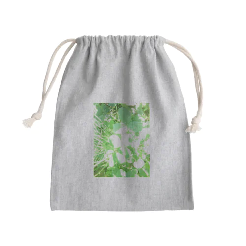 クローバー Mini Drawstring Bag