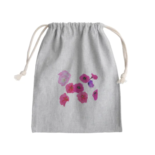 彩り Mini Drawstring Bag