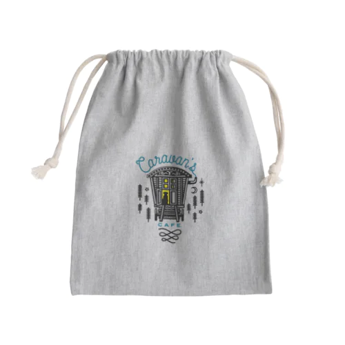 キャラバンズカフェ Mini Drawstring Bag