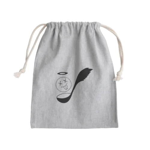 DEATH・ ニコちゃん Mini Drawstring Bag
