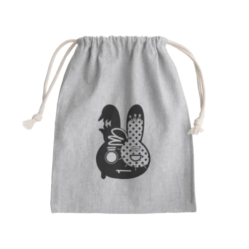 ZONJIE/SKELETON Mini Drawstring Bag