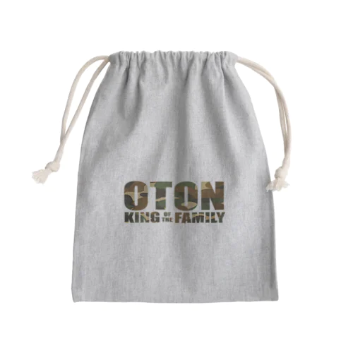  家族王　おとん Mini Drawstring Bag