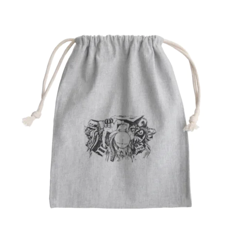 世界滅亡 Mini Drawstring Bag