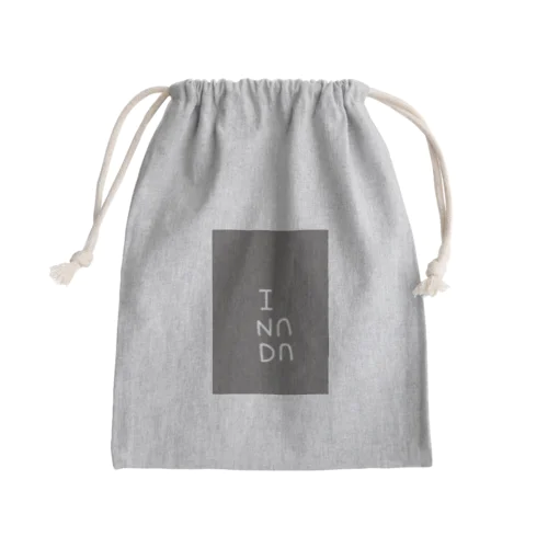 いなだ Mini Drawstring Bag