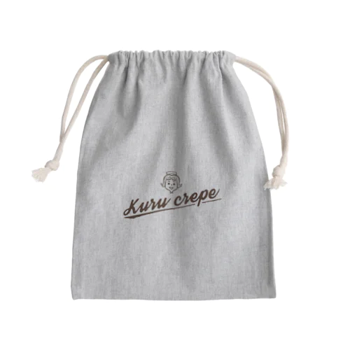 kuru crepeオリジナル Mini Drawstring Bag