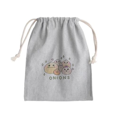 オニオンズ Mini Drawstring Bag