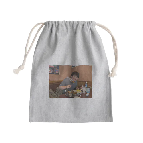 ほかほかゴハン君 Mini Drawstring Bag