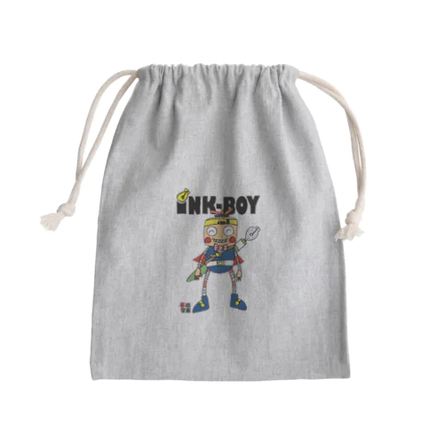 インクボーイ参上！ Mini Drawstring Bag