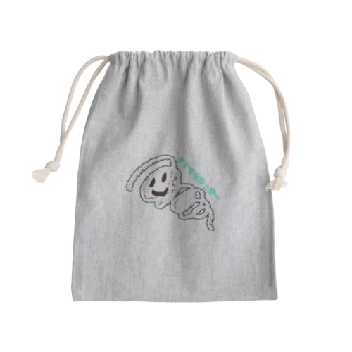 タツマキまっきー Mini Drawstring Bag