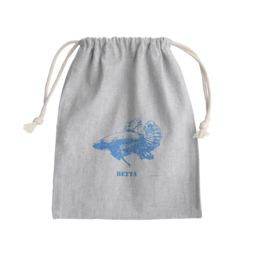 闘魚ベタ Mini Drawstring Bag