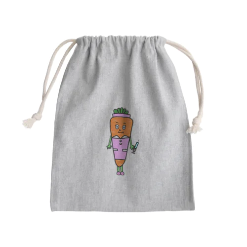 キャロル【Let's Vegetables】 Mini Drawstring Bag