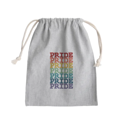 Rainbow Pride Mini Drawstring Bag