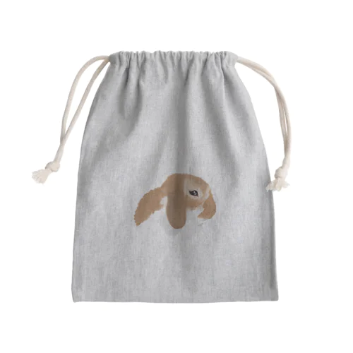 横顔湊 Mini Drawstring Bag