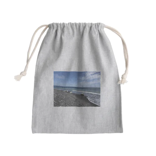 海の写真 Mini Drawstring Bag