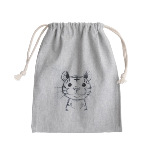 とらのこサコッシュ・きんちゃく Mini Drawstring Bag