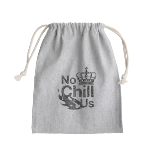 【NoChillUs】オリジナルロゴ Mini Drawstring Bag