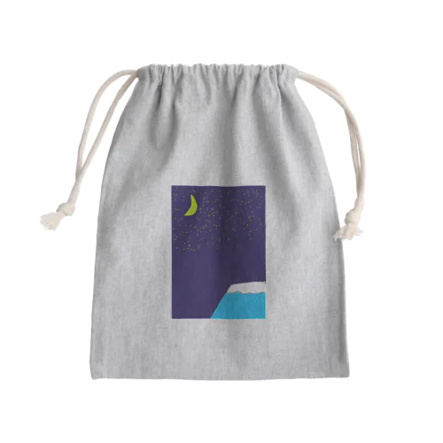 フジヾ(｡･∀･)oﾅﾝﾔﾃﾞ！ Mini Drawstring Bag