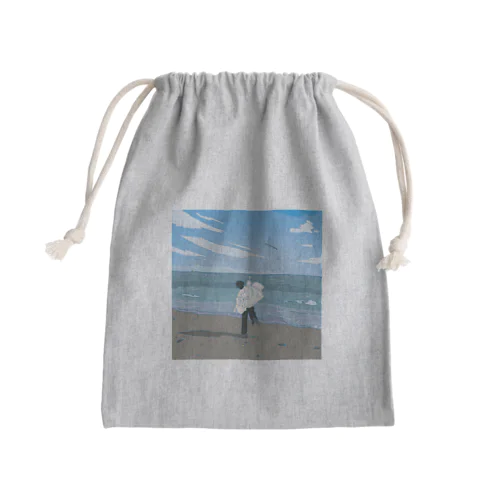 夏の日の2021くん Mini Drawstring Bag