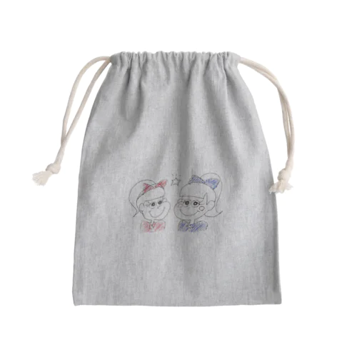 sister Mini Drawstring Bag