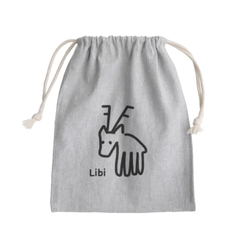 Libi(しか) Mini Drawstring Bag