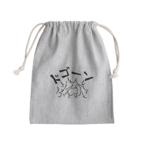 爆発キノコ Mini Drawstring Bag