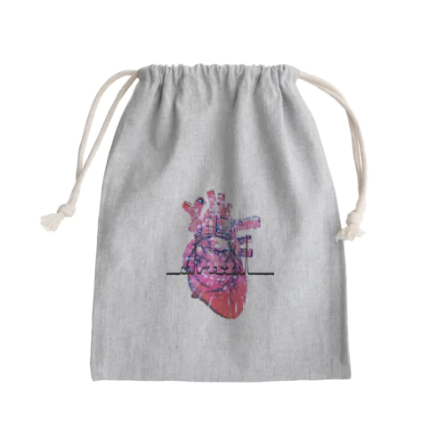 Heart Mini Drawstring Bag