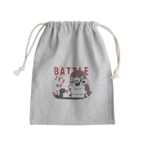 スズメがちゅん　BATTLEちゅん Mini Drawstring Bag