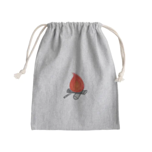 焚火 Mini Drawstring Bag