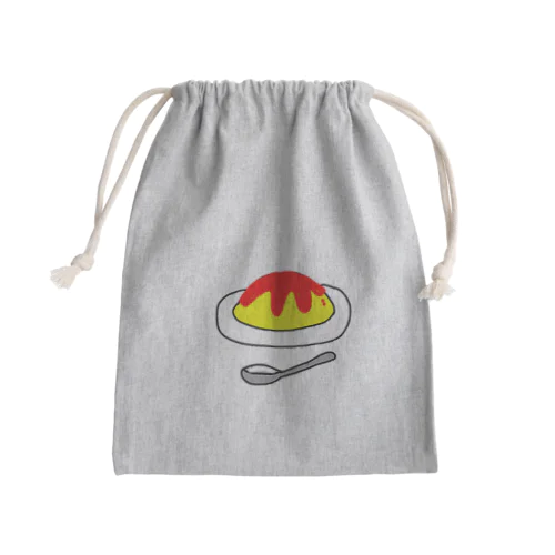 オムライスをどうぞ Mini Drawstring Bag