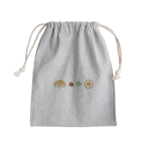 スコッチエッグ Mini Drawstring Bag