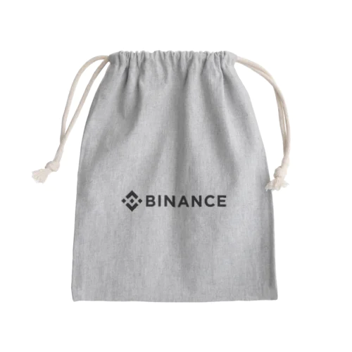 BINANCE-バイナンス- 黒ロゴ きんちゃく