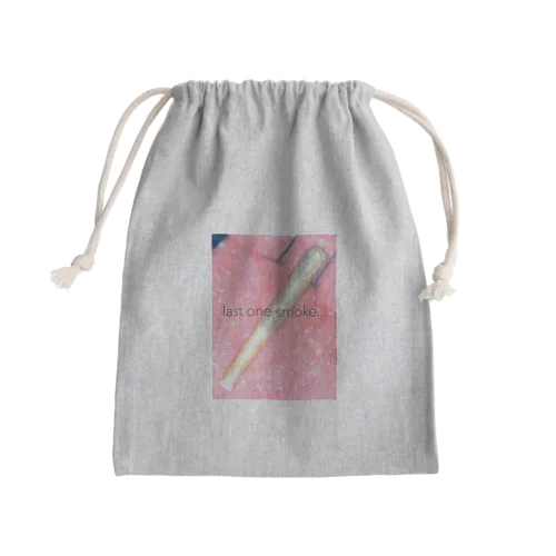 泣け無しの1本 Mini Drawstring Bag